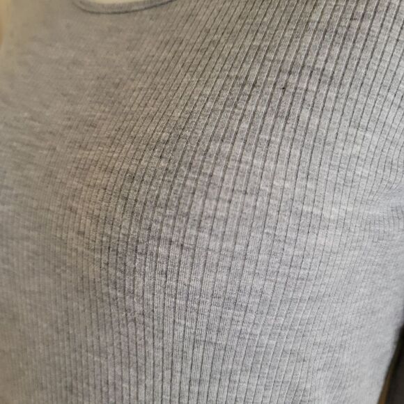 Art class big girls youth xl 14-16 grey ribbed long sleeve midi dress pullover c - Picture 2 of 5